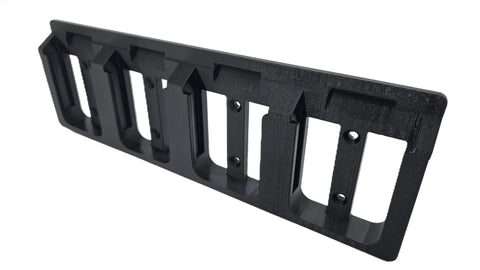 Makita 18V Battery Holder Wall Table Mount | 2 | 3 | 4 Holder New Design Michael's Plastics