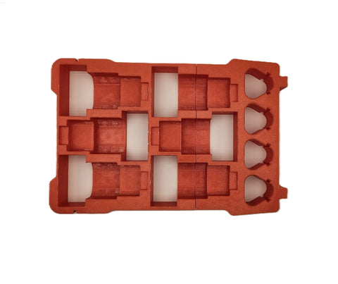 Milwaukee Packout M12 Battery Storage Insert for 48-22-8435 Compact Organiser Michael's Plastics