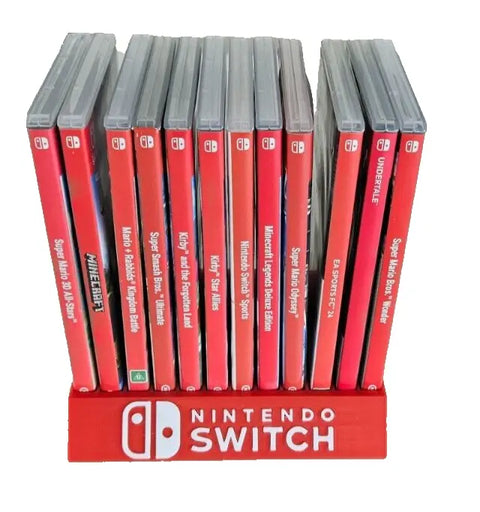 Game Stand For Nintendo Switch  - Holds 12 Games FREE POSTAGE!!!!! Au Made!!!