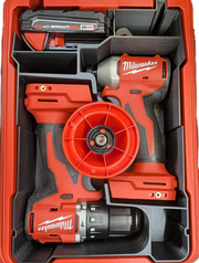 Milwaukee M18 3650-22CT Drill Insert and Impact Driver Compact Packout Insert - Michael's Plastics