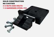 Toyota Hilux Truck Ute 2011-Alloy Tray Hinge Upper Lower Sections Michael's Plastics