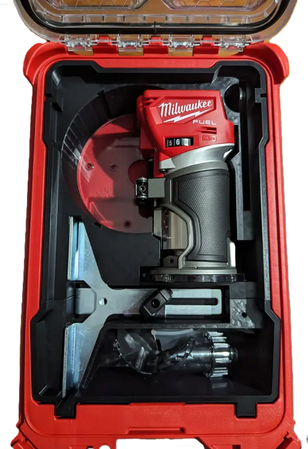 Milwaukee Packout Router Insert for Compact Organiser – Michael's Plastics
