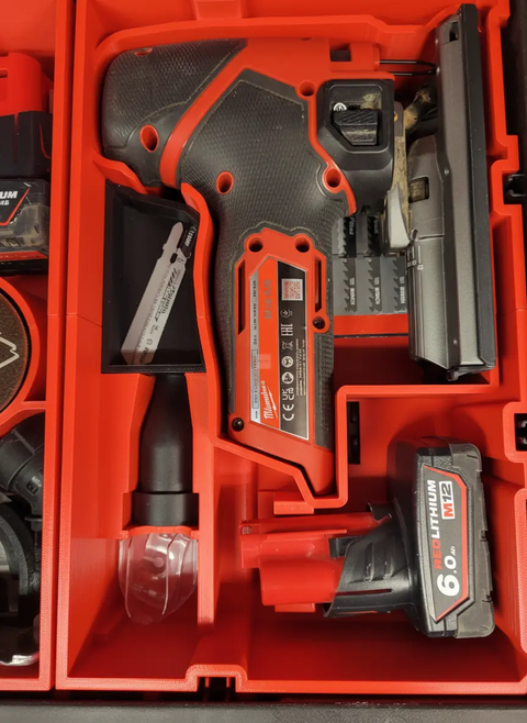 Milwaukee Packout Insert For M12 Jigsaw FUEL 2 & 3 Drawer Organizer Michael's Plastics